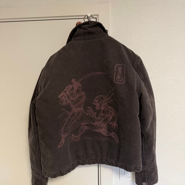 아오이로 VTG  사무라이 크롭자켓 