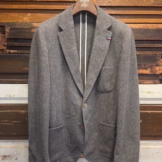 타미힐피거 트위드자켓