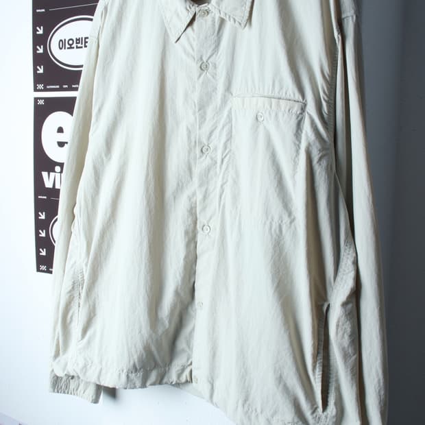 (XL-2XL) 에잇세컨즈 셔츠 남방 빅사이즈 나일론 무지-H34847