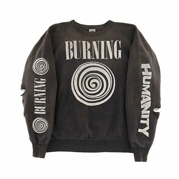 (XL) 세인트미카엘 Burning 너바나 스웻