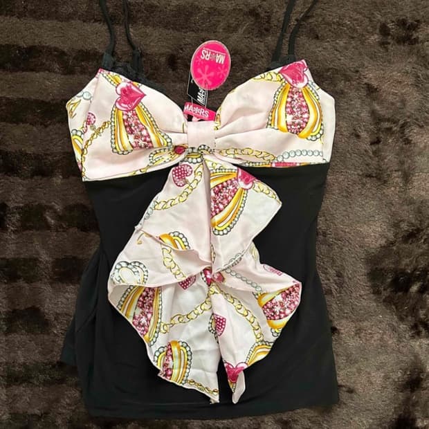 Ma*rs 마즈 슈가글로스 리본 슬리브리스