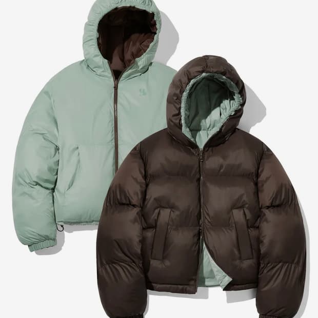 코드그라피 리버시블 패딩