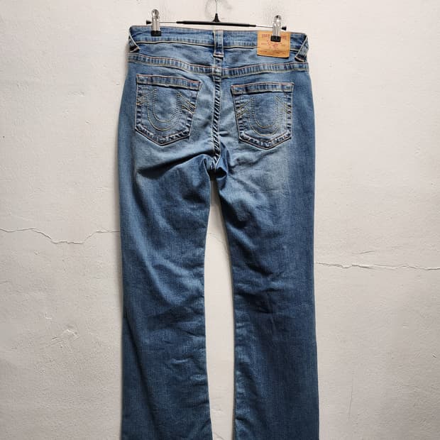 트루릴리젼 중청 부츠컷 데님