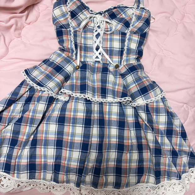 리즈리사 아일렛 섹시큐티 홀터넥 원피스