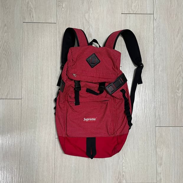 슈프림 09fw 립스탑 쿄듀라 아카이브 백팩 가방