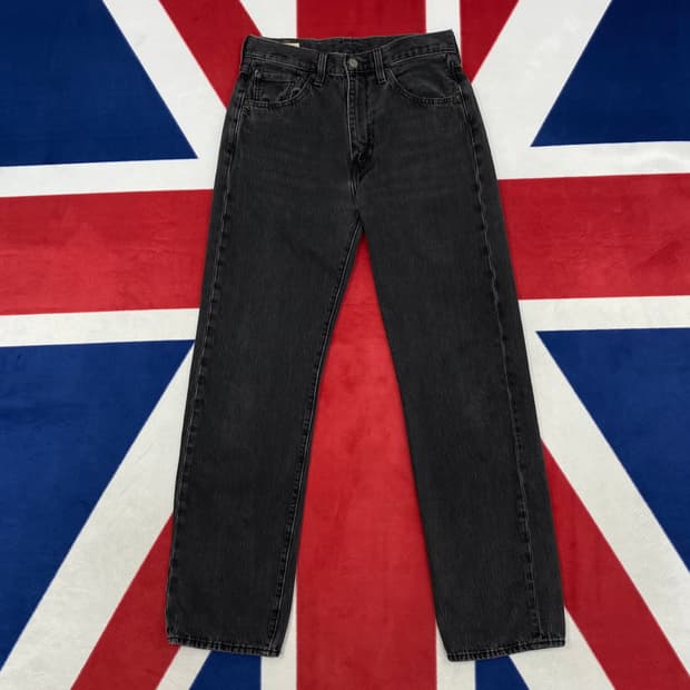 리바이스 흑청데님팬츠 28