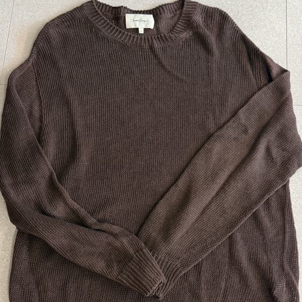 세컨드레이어 니트 풀오버