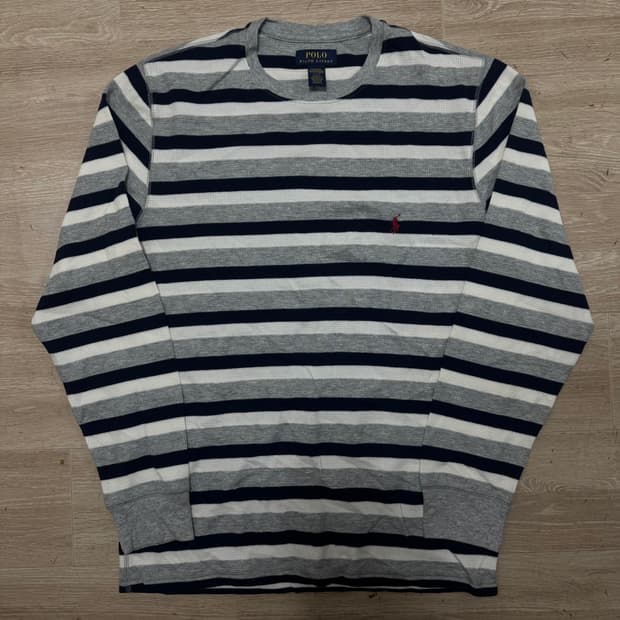 폴로 랄프로렌 스트라이프 긴팔 티셔츠