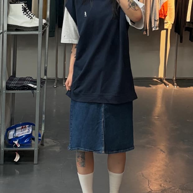 예일 헤리티지 레이어드 반팔티 A1379