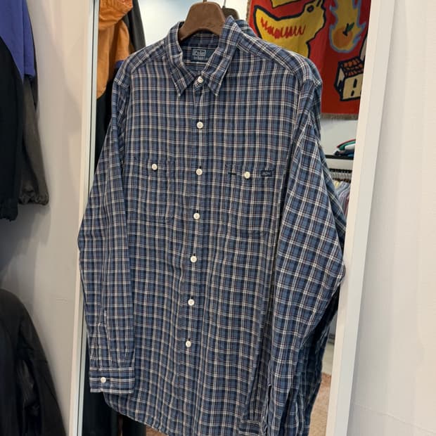 Polo ralph lauren 폴로 랄프로렌 마드라스 체크 린넨 셔츠