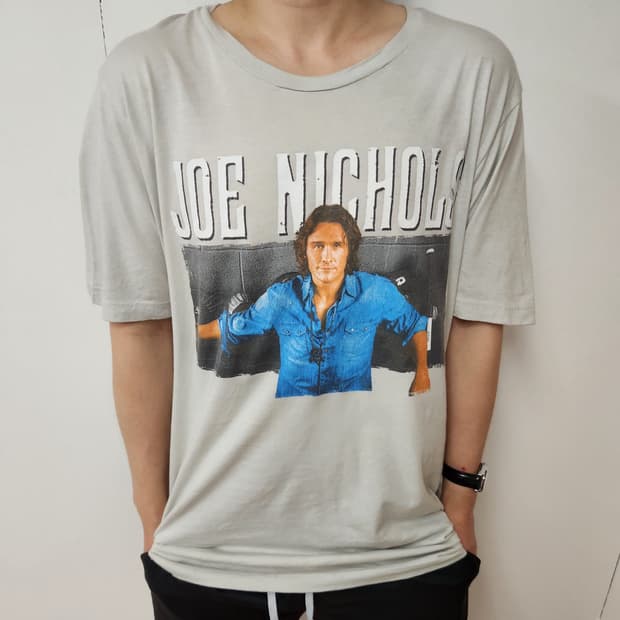 Joe Nichols 컨트리 뮤직 그래픽 티셔츠 XL