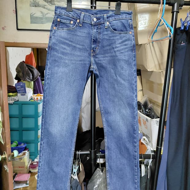 [리바이스502]테이퍼드핏 웜진 데님 청바지 30사이즈 