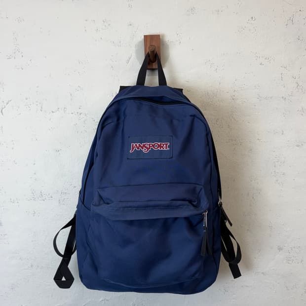 잔스포츠 네이비 백팩