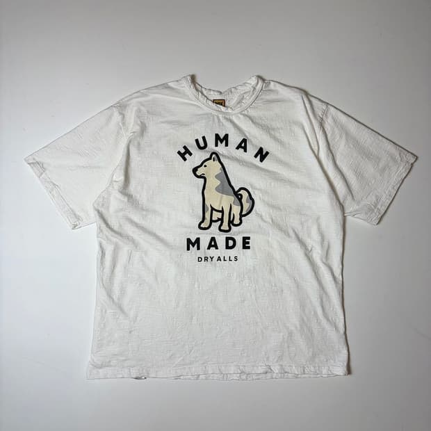 휴먼메이드 웍스아웃 20주년 진돗개 티셔츠 PN9214
