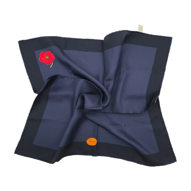 GUCCI 구찌 실크 손수건 스카프 [JBSFC10454-563-02]