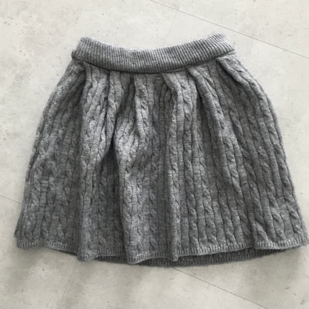 vintage knit skirt