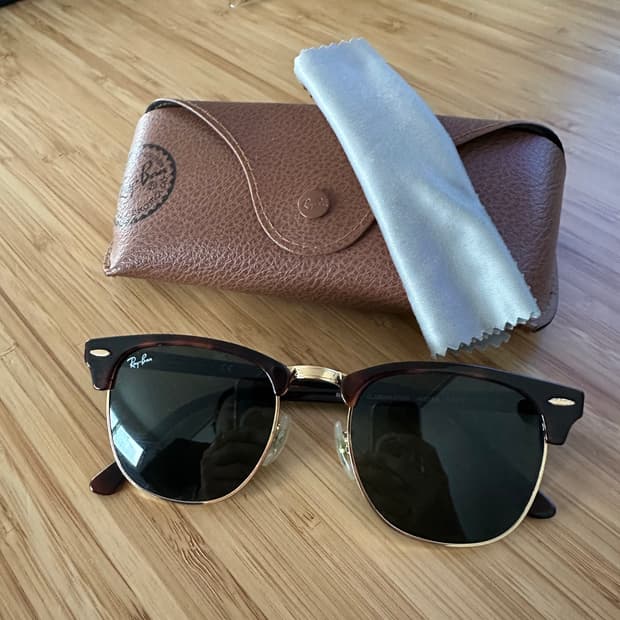 레이밴 클럽마스터 호피브라운 51