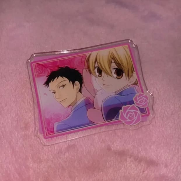 오란고교 사교클럽 하니&모리 핀뱃지