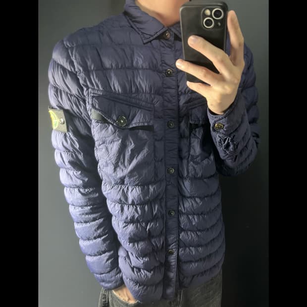 STONE ISLAND 스톤아일랜드 경량 패딩