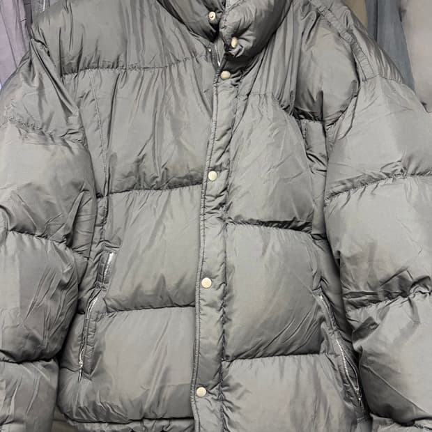 폴리테루 다운푸퍼 다크차콜브라운4