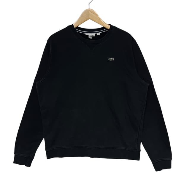 라코스테 로고 라운드 맨투맨