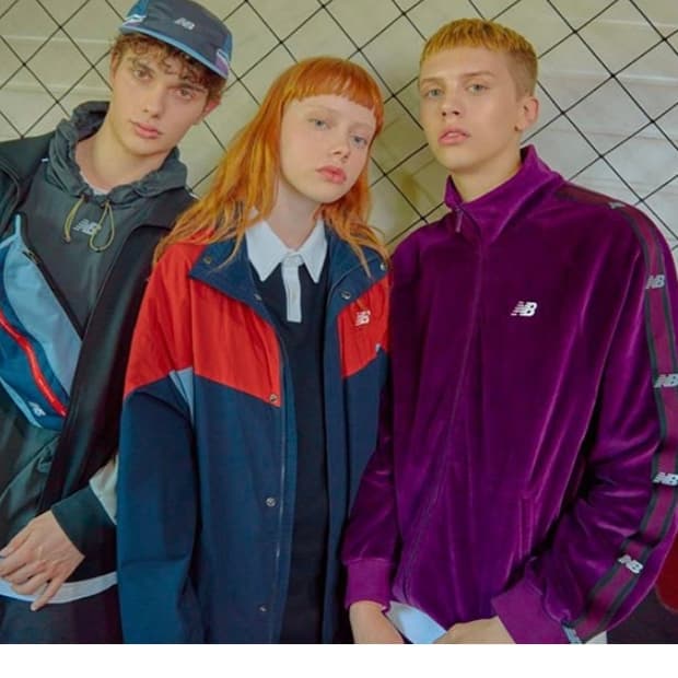 뉴발란스 벨벳 간절기 집업자켓 남자105