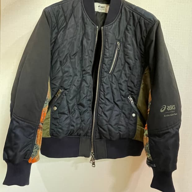 아식스 앤더슨벨 퀼팅 봄버 자켓 M