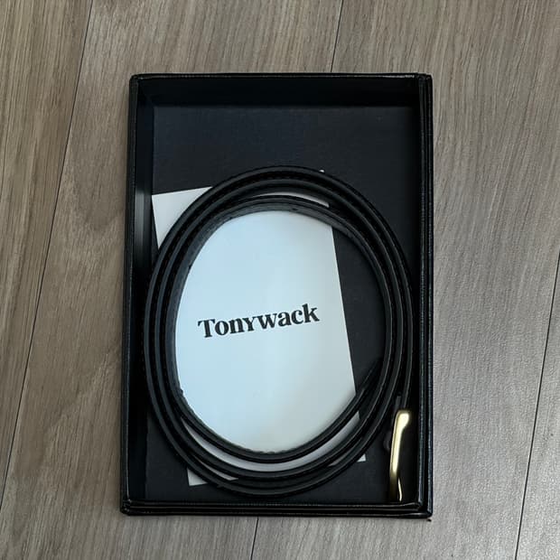 26ss 토니웩 크로커다일 벨트 S/M +쿠폰