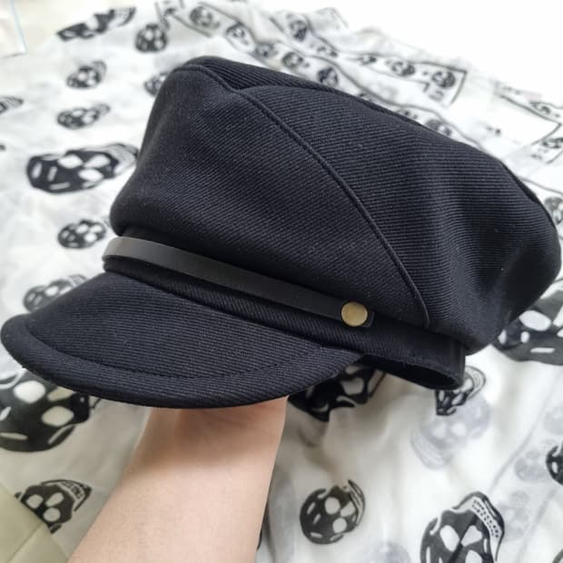 Ca4la 캐스캣 뉴스보이캡 블랙