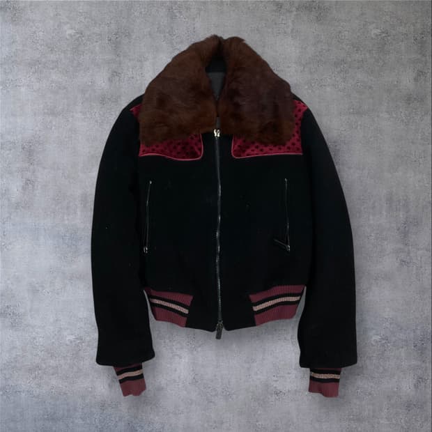 빈티지 Y2K 울 자켓