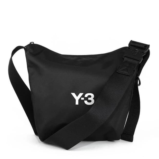 Y-3 나일론 크로스바디 백 블랙  요지 야마모토