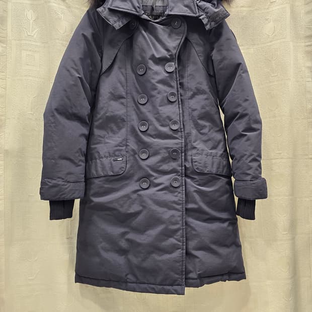 노비스 튤라 여성 덕다운 롱 패딩 코트 XS (44)