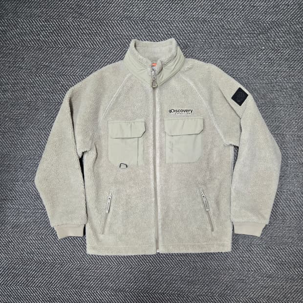 디스커버리 플리스 아웃포켓 자켓