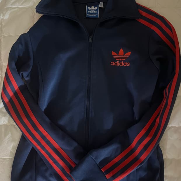 아디다스 유로파 남색 빨강 져지 90 네이비 레드 트랙탑
