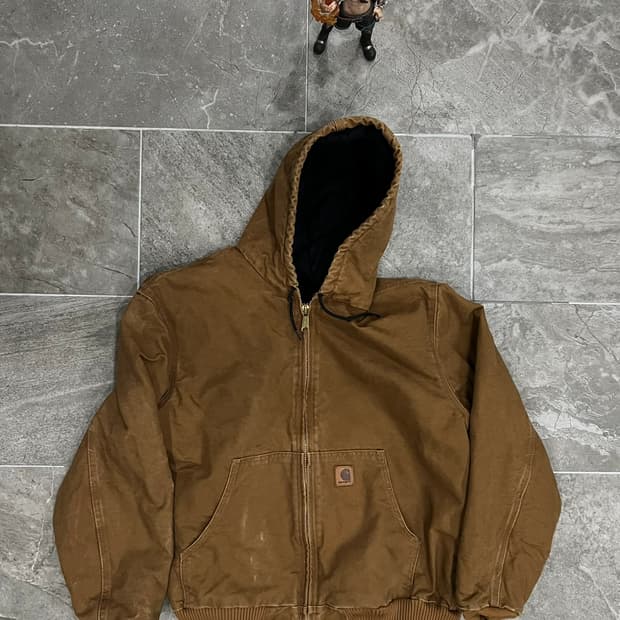 (L)칼하트 덕 액티브 후드자켓 J130 211(BRN) 칼하트브라운