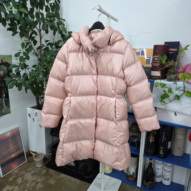 폴로랄프로렌 걸즈 덕다운 롱패딩 XL/16