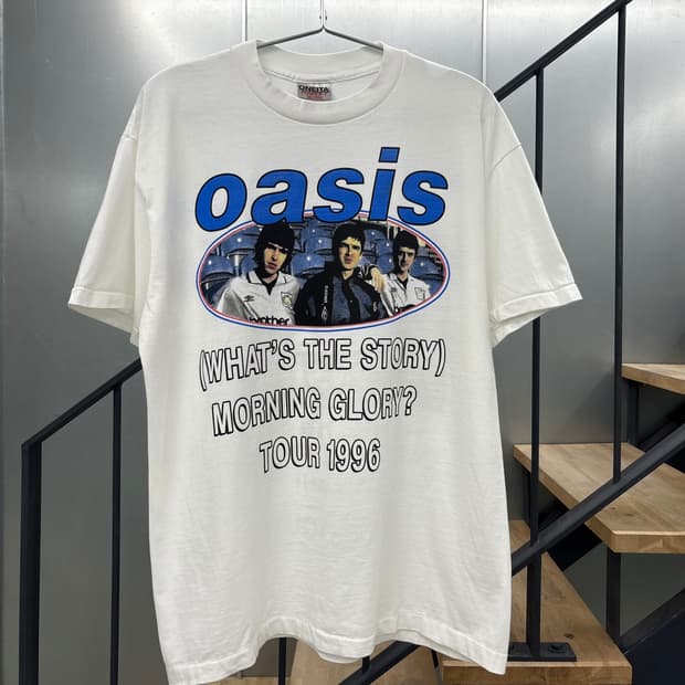 오아시스 MORNING GLORY TOUR T-Shirt