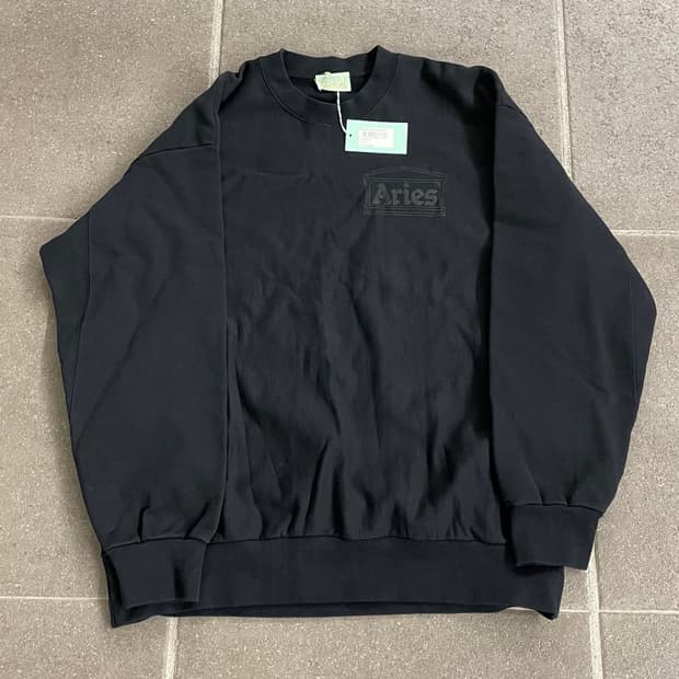 아리즈 블랙 스웻셔츠 에리즈