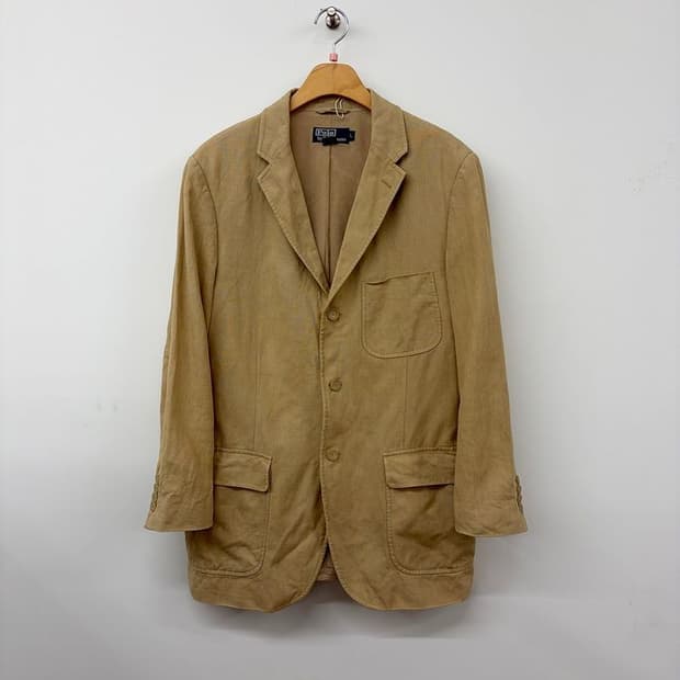 폴로 랄프로렌 3버튼 린넨 블레이저 자켓 PN9729