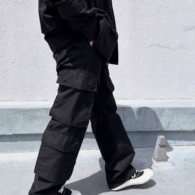 [46]타카히로미야시타더솔로이스트 25aw bdu 팬츠 블랙 새상품