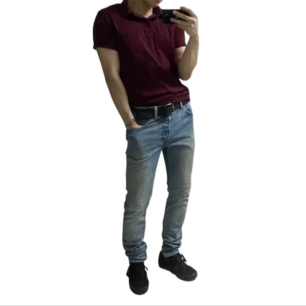프라다 포켓 로고 폴로 반팔 카라티