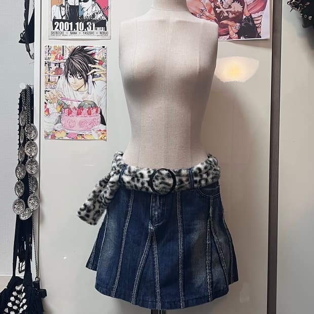 오네갸루 데님 청치마 2.5