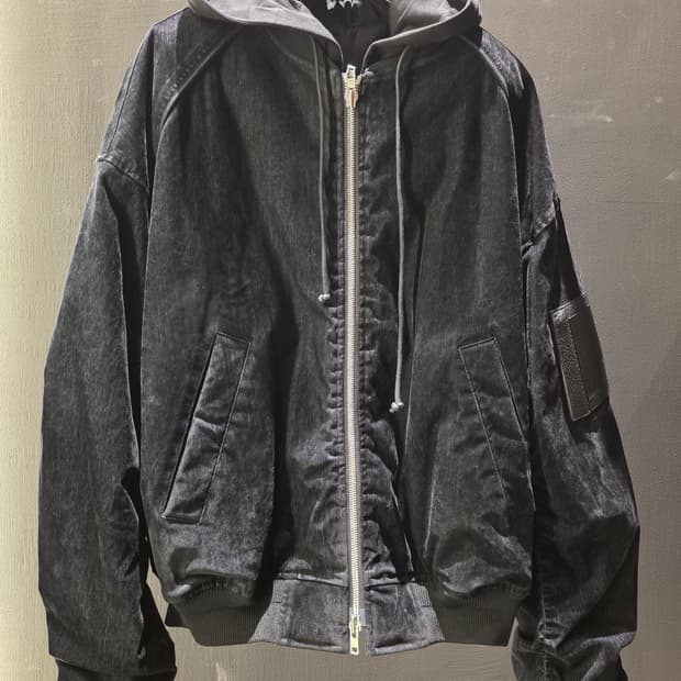 준지 25fw 벨벳데님마원 48사이즈 판매