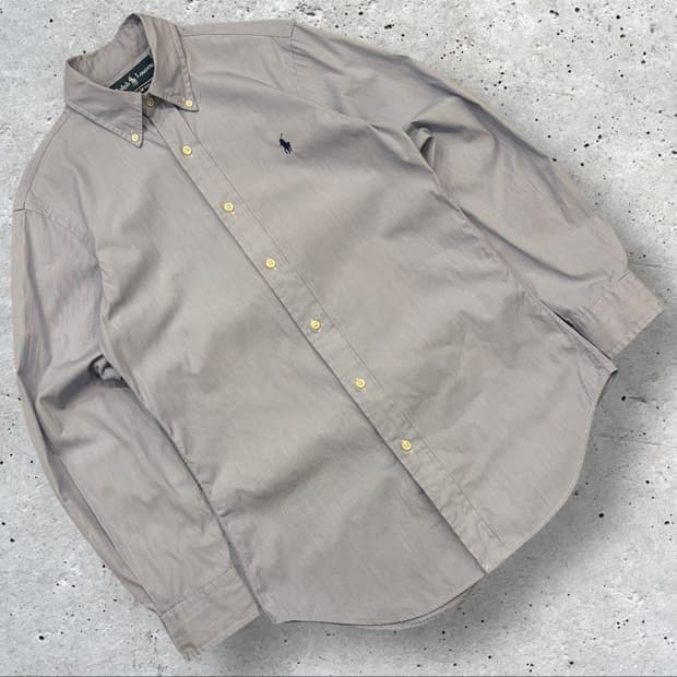 폴로 랄프로렌 슬림핏 셔츠 스카이 블루 C97