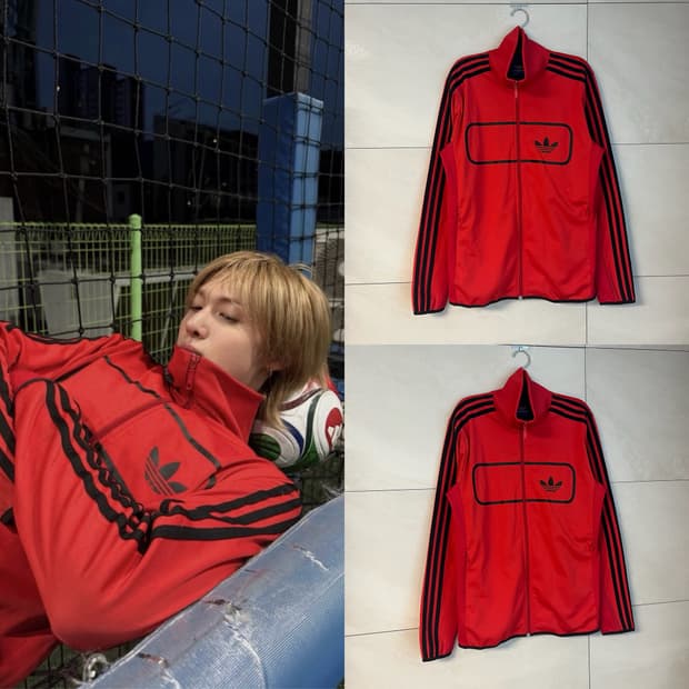 (2XL) 아디다스 코르티스 마틴 져지 레드
