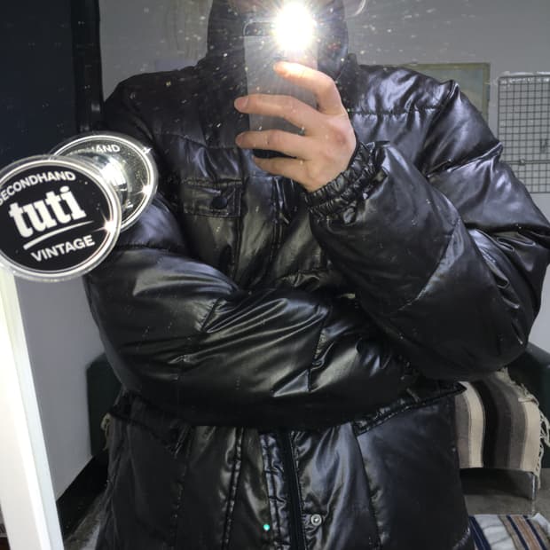 투티/0164 스페이스 그레이 패딩 work zapatear 일본빈티지