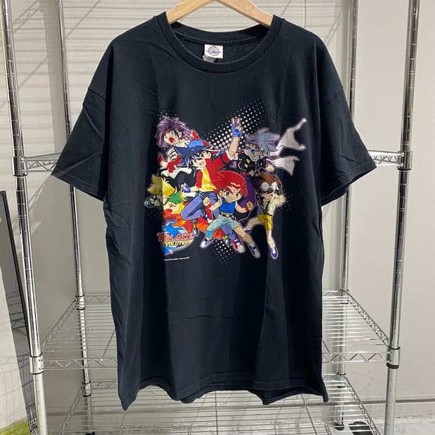 탑블레이드 부틀렉 애니메이션 티셔츠
