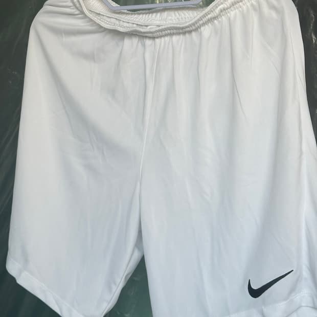나이키 드라이 파크3 니트 쇼츠 화이트