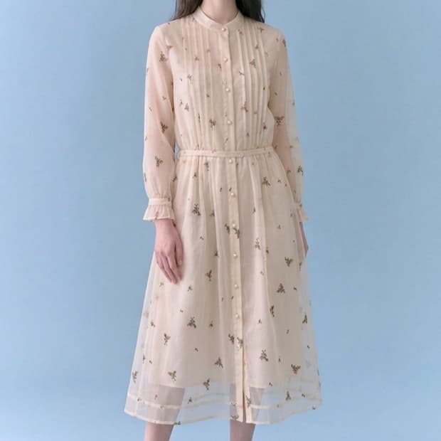 바네사브루노 아떼 플로럴 롱원피스 55사이즈