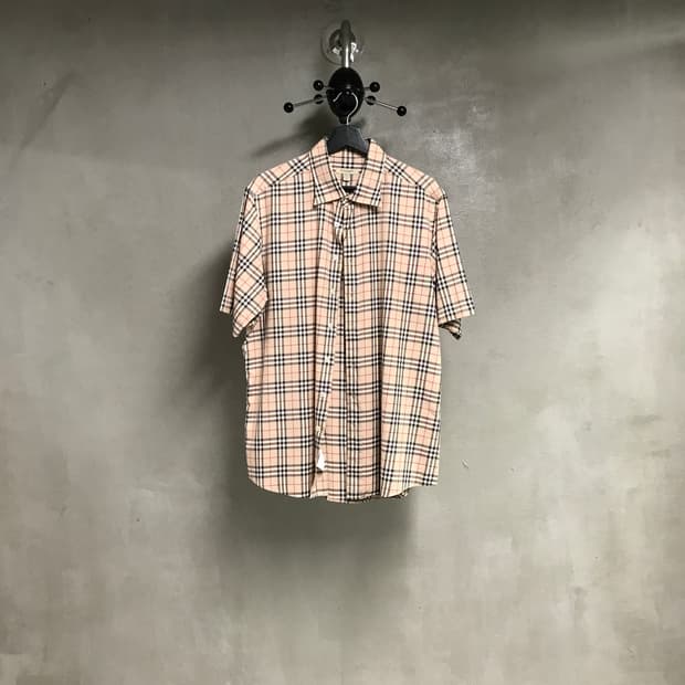 버버리 반팔 셔츠 XL
